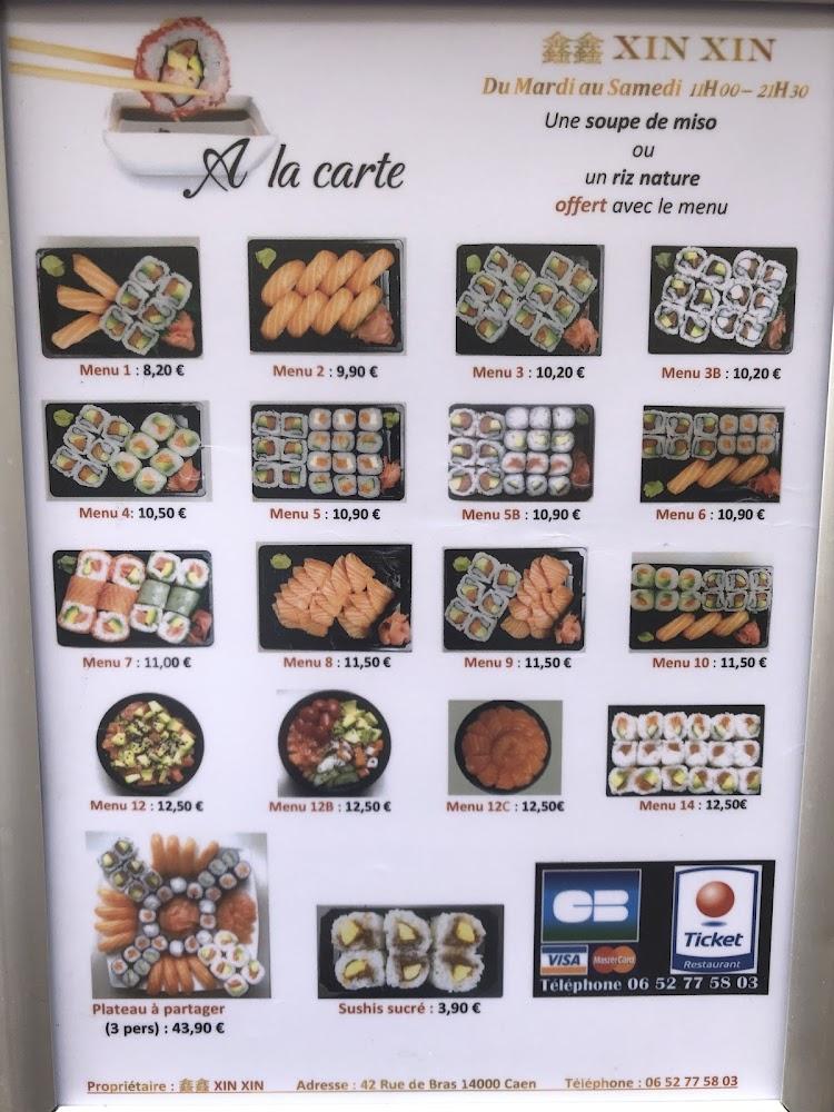 Xin Xin - Menu Image 2